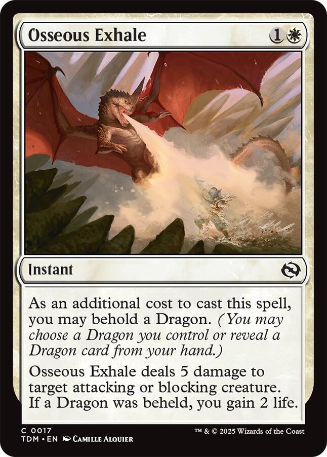 Osseous Exhale — Tarkir: Dragonstorm