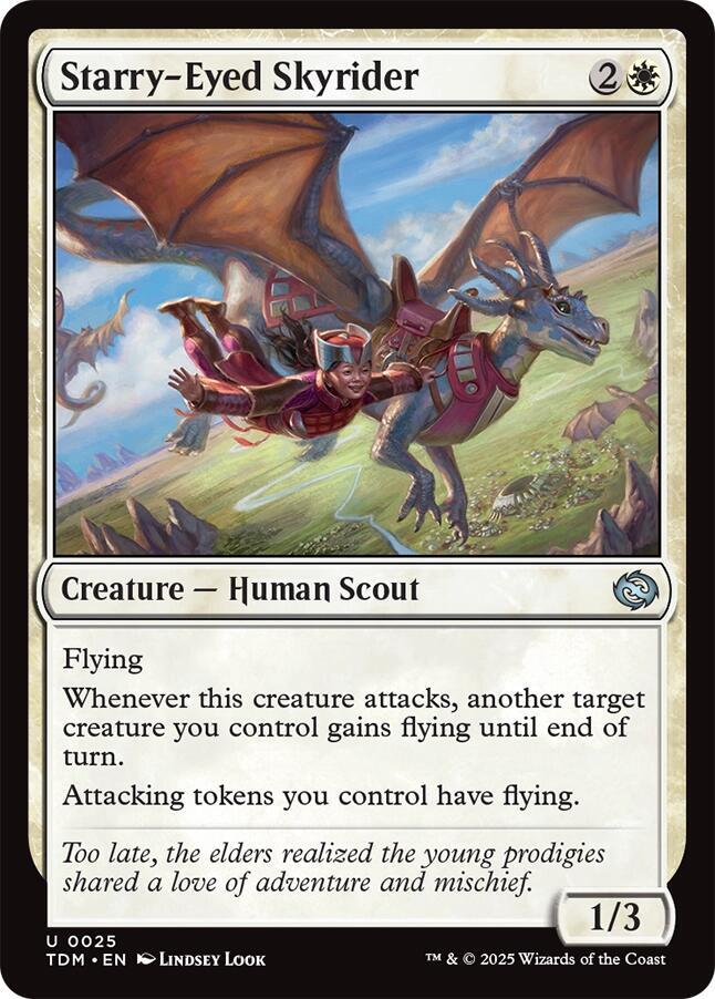 Starry-Eyed Skyrider — Tarkir: Dragonstorm
