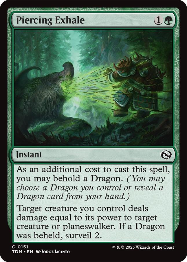 Piercing Exhale — Tarkir: Dragonstorm