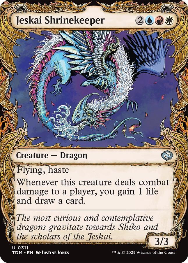 Jeskai Shrinekeeper (Showcase) — Tarkir: Dragonstorm