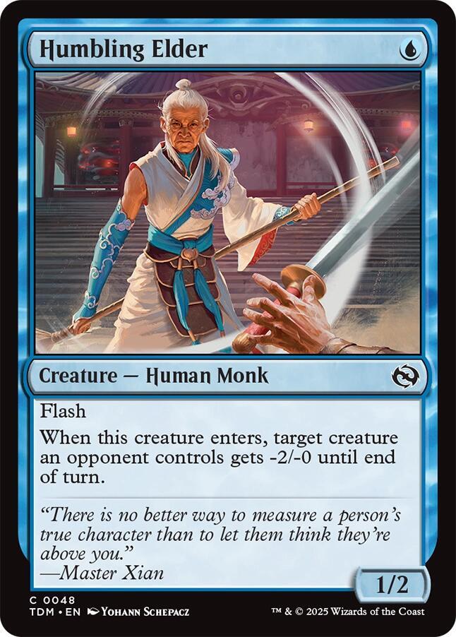 Humbling Elder — Tarkir: Dragonstorm