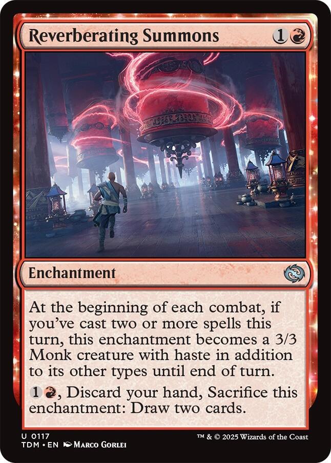 Reverberating Summons — Tarkir: Dragonstorm