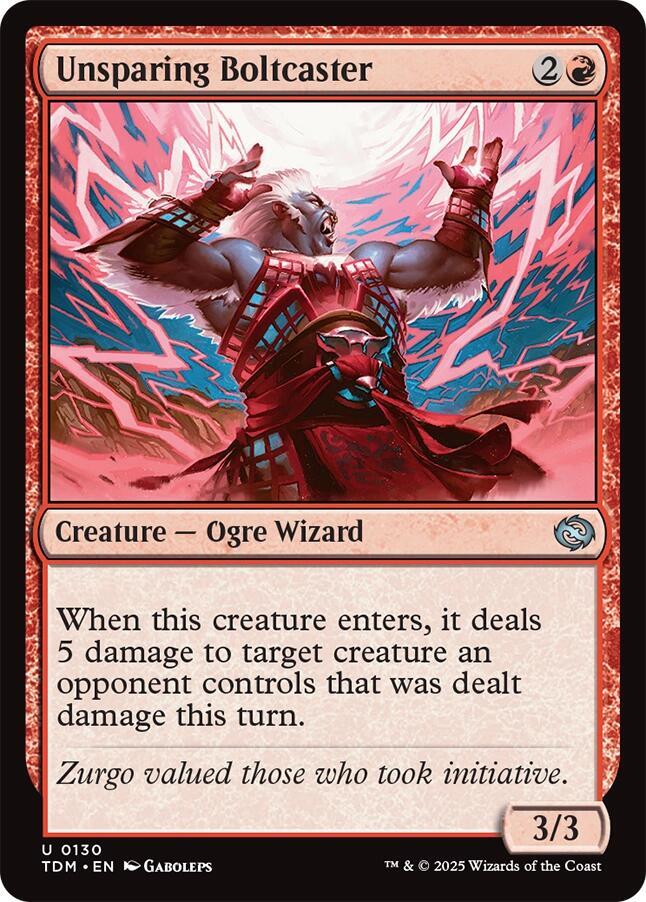 Unsparing Boltcaster — Tarkir: Dragonstorm