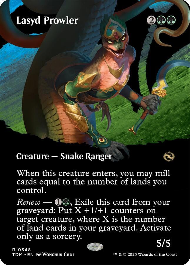 Lasyd Prowler (Borderless) — Tarkir: Dragonstorm