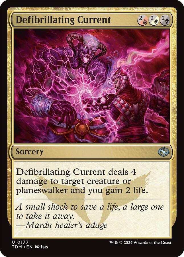 Defibrillating Current — Tarkir: Dragonstorm