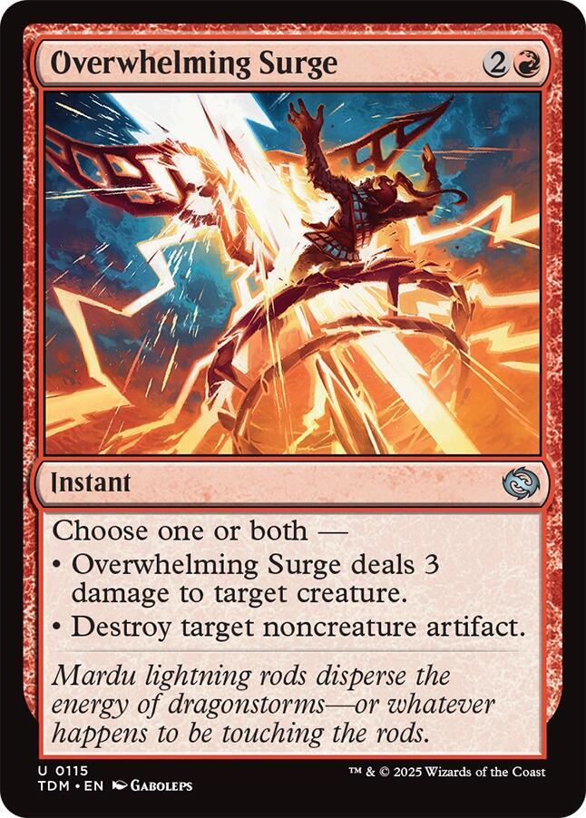 Overwhelming Surge — Tarkir: Dragonstorm