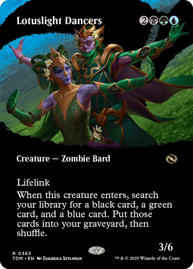 Lotuslight Dancers (Borderless) — Tarkir: Dragonstorm