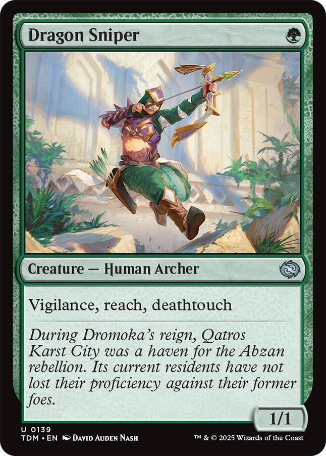Dragon Sniper — Tarkir: Dragonstorm