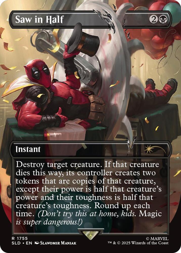 Saw in Half — Secret Lair Drop Series
