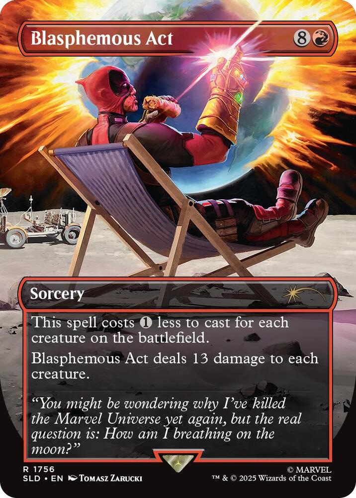 Blasphemous Act (1756) — Secret Lair Drop Series