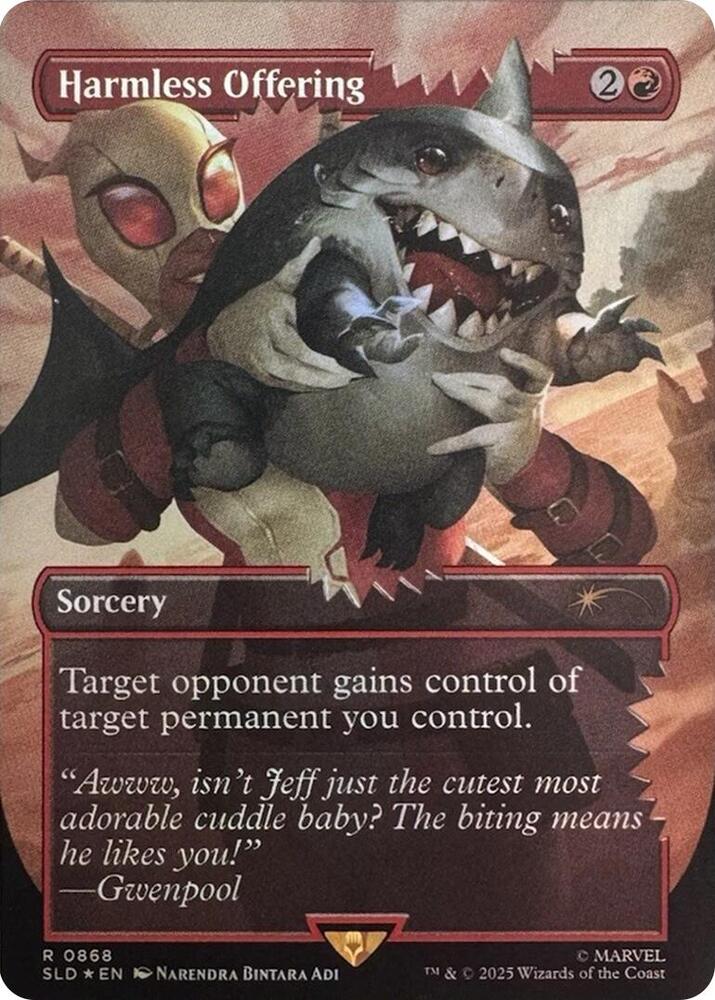 Harmless Offering (Rainbow Foil) — Secret Lair Drop Series