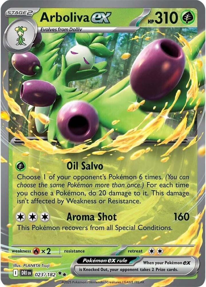 Arboliva ex — SV10: Destined Rivals