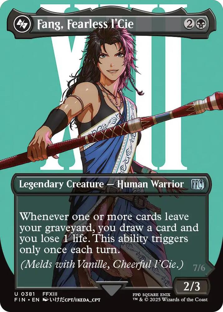 Fang, Fearless l'Cie (Borderless) — FINAL FANTASY