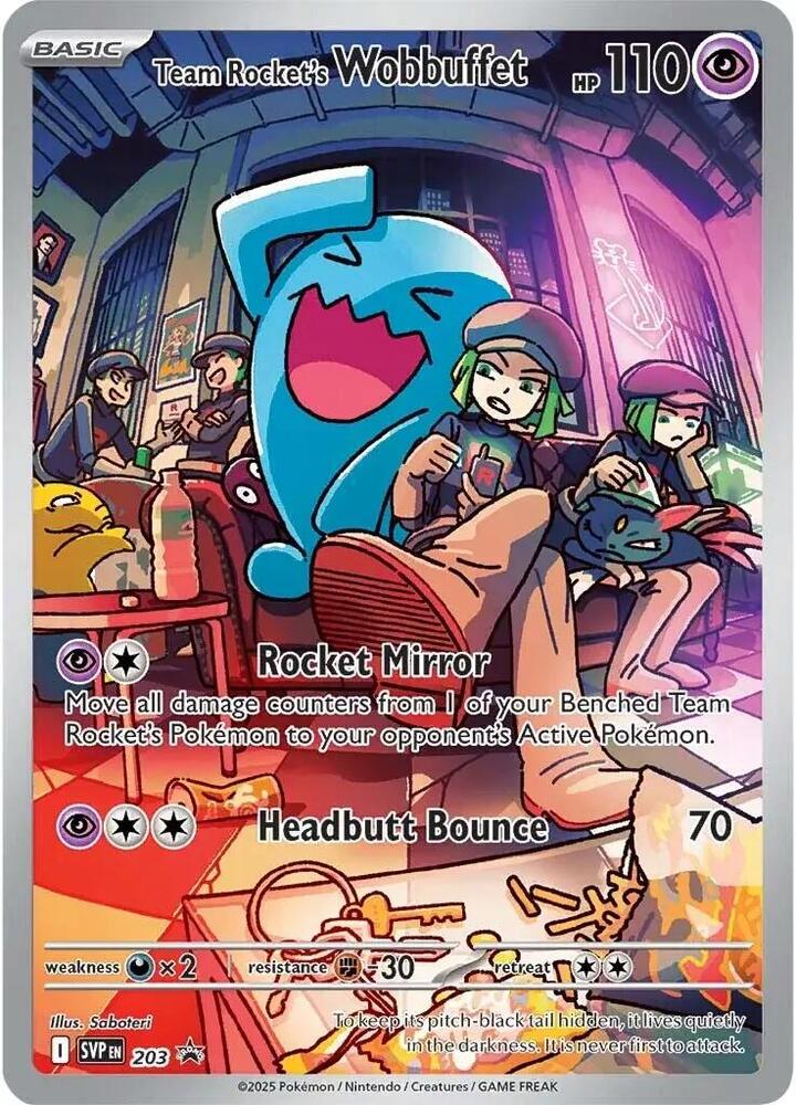Team Rocket's Wobbuffet — SV: Scarlet &amp; Violet Promo Cards
