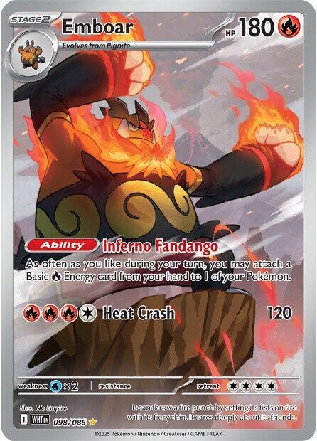 Emboar - 098/086 — SV: White Flare