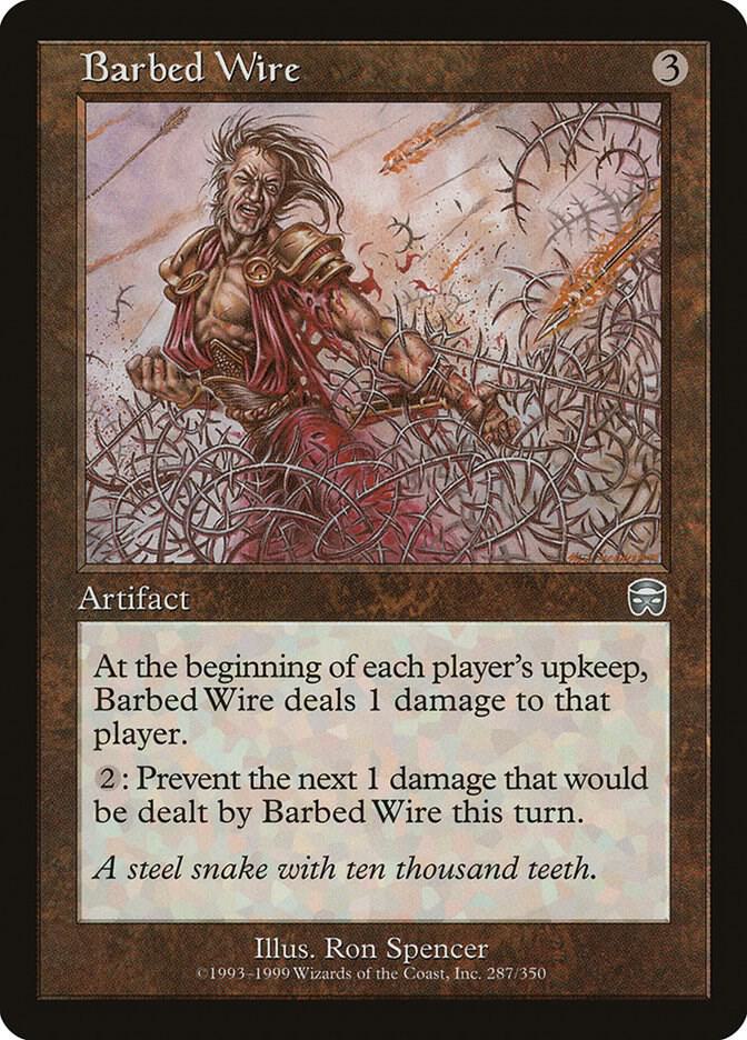 Barbed Wire — Mercadian Masques