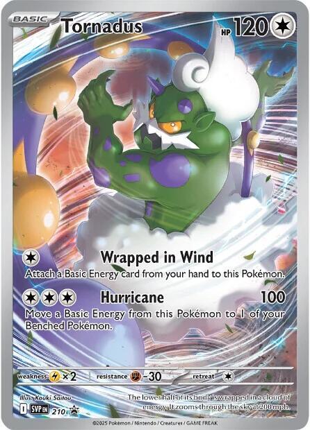 Tornadus - 210 — SV: Scarlet &amp; Violet Promo Cards