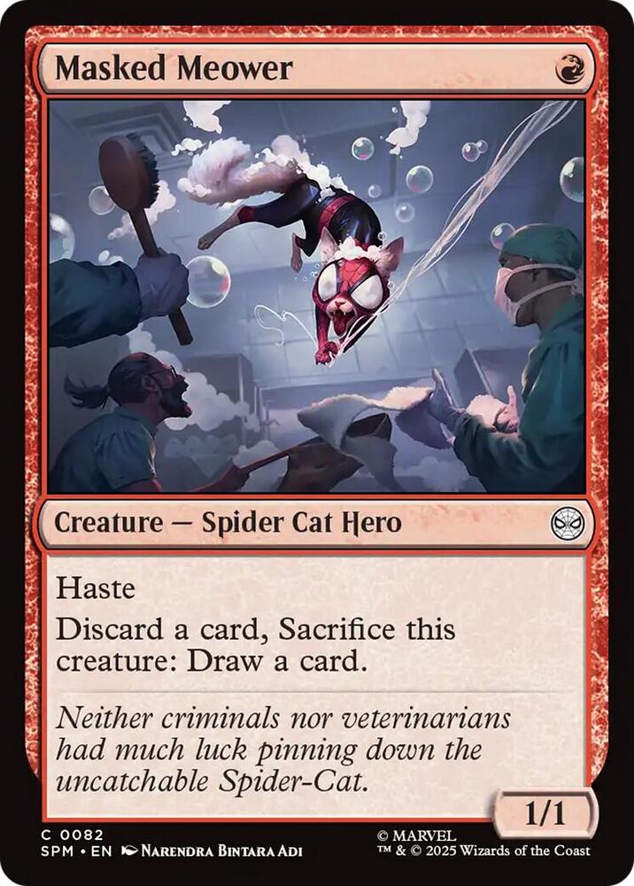 Masked Meower — Marvel's Spider-Man