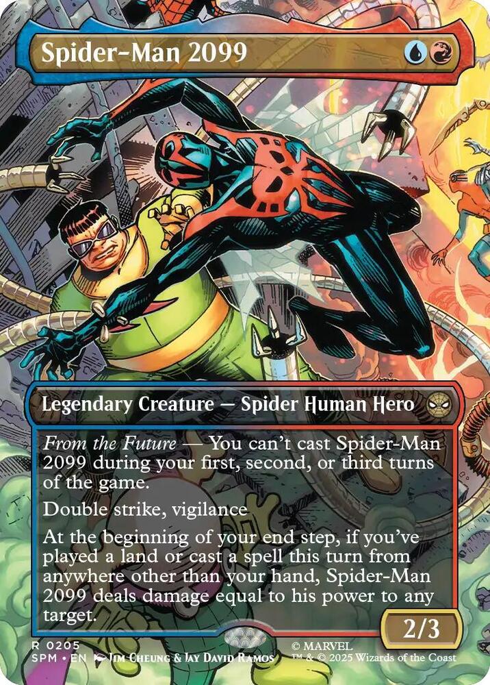 Spider-Man 2099 (0205) (Borderless) — Marvel's Spider-Man