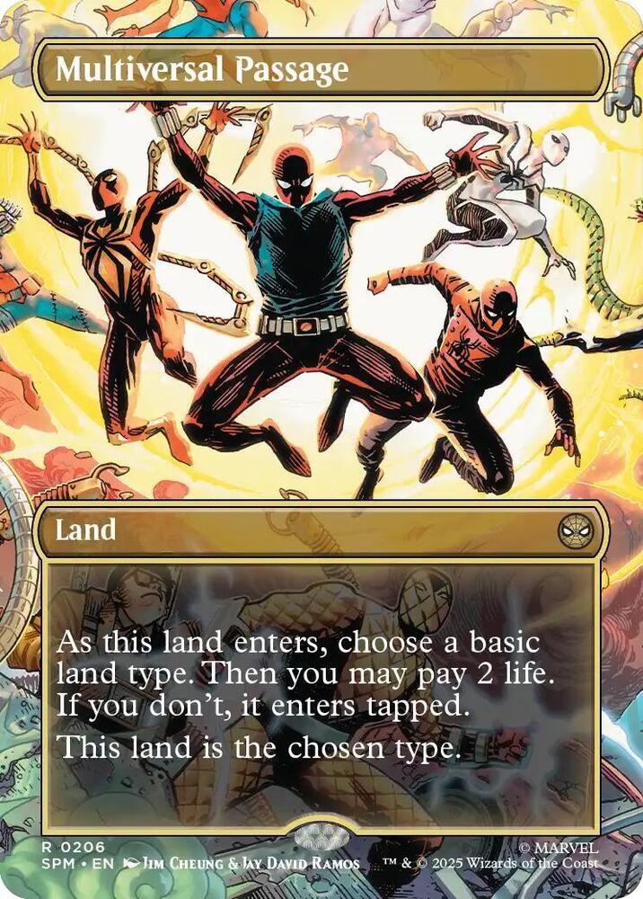 Multiversal Passage (Borderless) — Marvel's Spider-Man