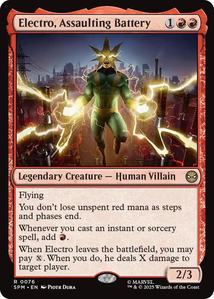 Electro, Assaulting Battery — Marvel's Spider-Man