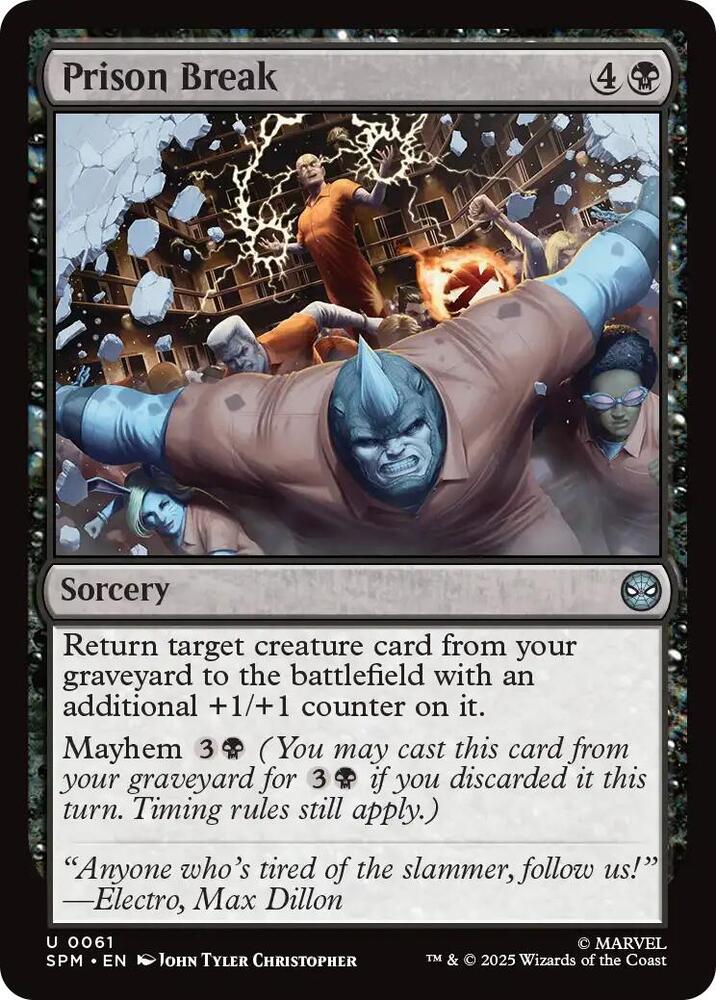 Prison Break — Marvel's Spider-Man