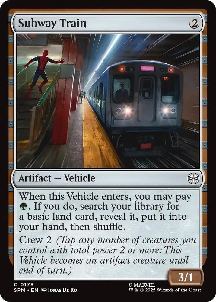 Subway Train — Marvel's Spider-Man