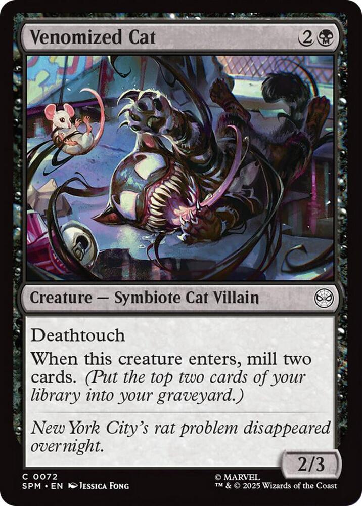 Venomized Cat — Marvel's Spider-Man