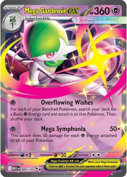 Mega Gardevoir ex - 060/132 — ME01: Mega Evolution