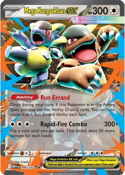 Mega Kangaskhan ex - 104/132 — ME01: Mega Evolution