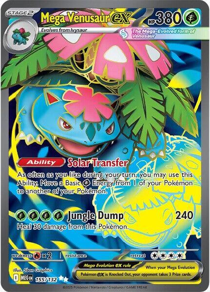 Mega Venusaur ex - 155/132 — ME01: Mega Evolution