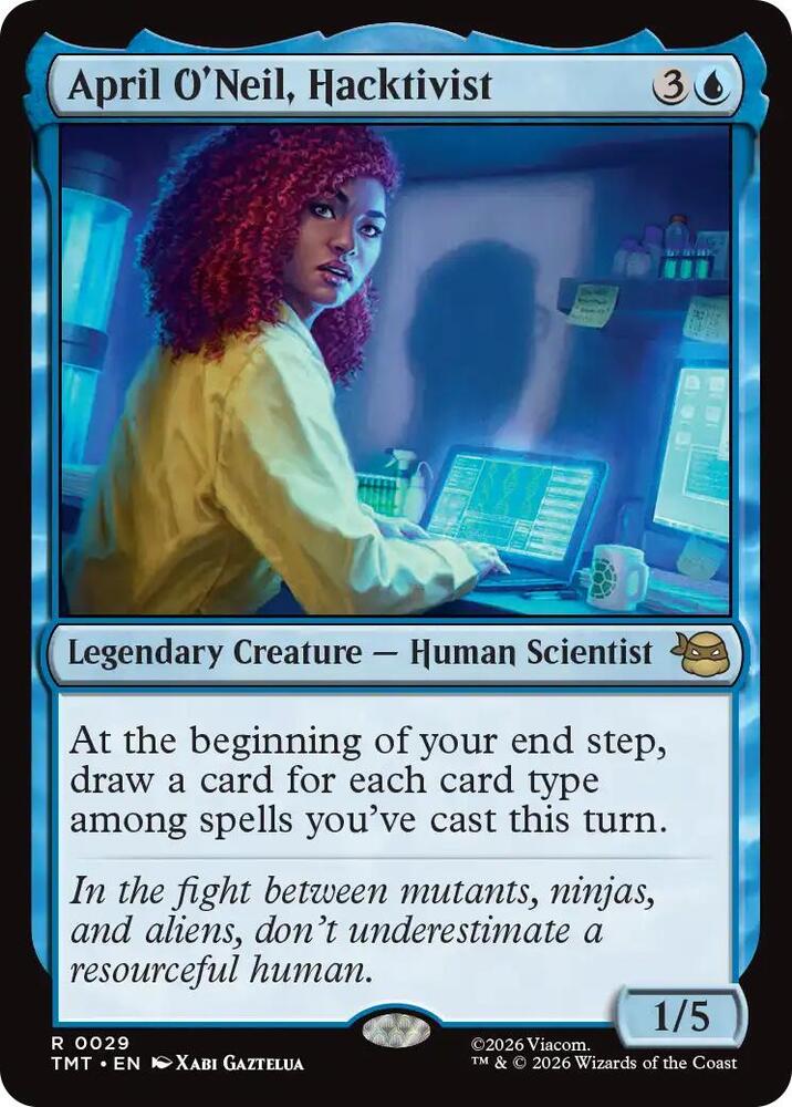 April O'Neil, Hacktivist — Teenage Mutant Ninja Turtles