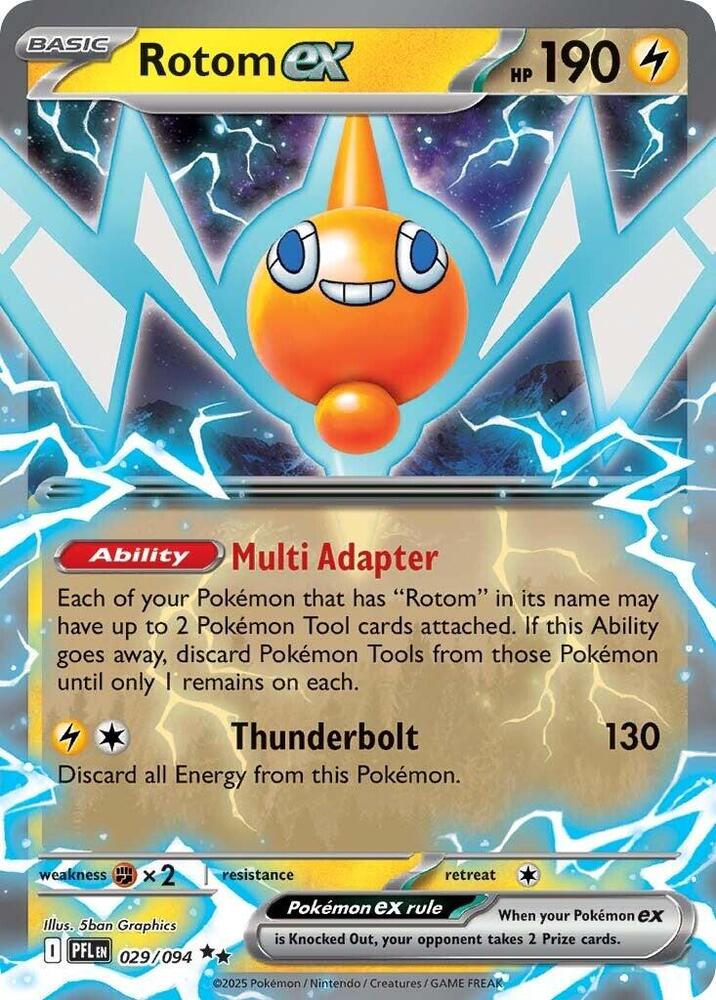 Rotom ex - 029/094 — ME02: Phantasmal Flames
