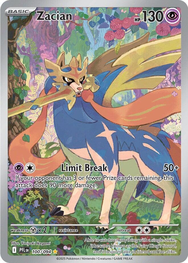 Zacian - 100/094 — ME02: Phantasmal Flames