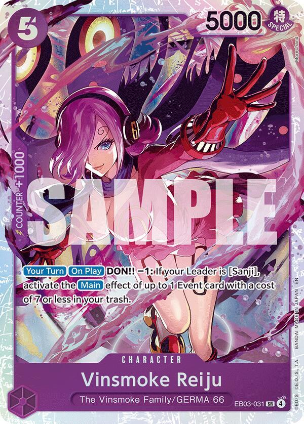 Vinsmoke Reiju — Extra Booster: One Piece Heroines Edition
