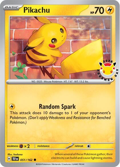 Pikachu (Pokemon Day 2026) — Miscellaneous Cards &amp; Products