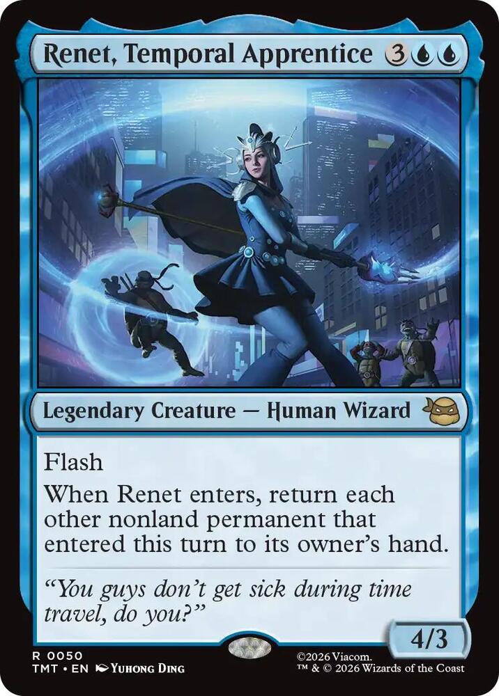 Renet, Temporal Apprentice — Teenage Mutant Ninja Turtles
