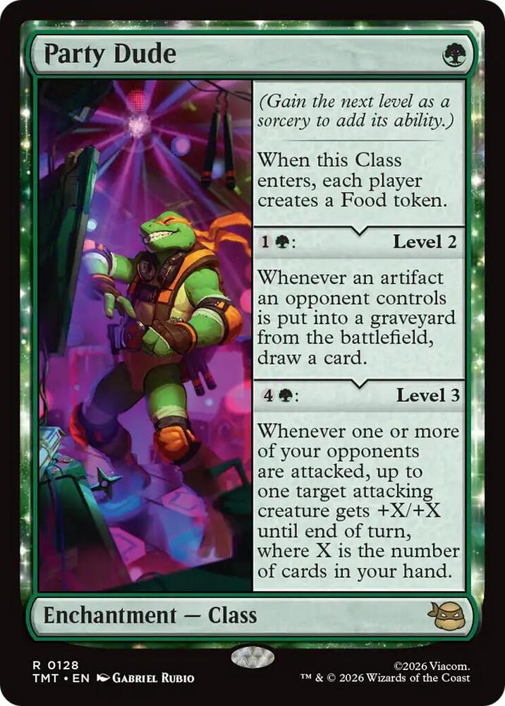 Party Dude — Teenage Mutant Ninja Turtles