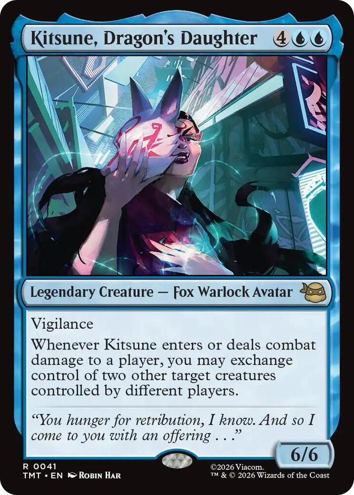 Kitsune, Dragon's Daughter — Teenage Mutant Ninja Turtles