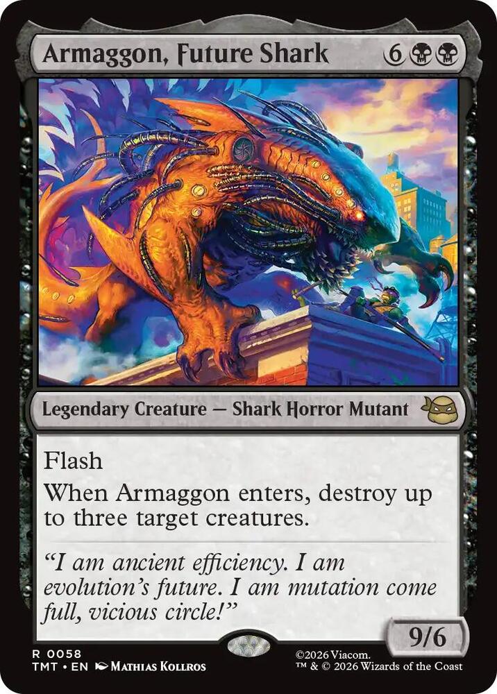 Armaggon, Future Shark — Teenage Mutant Ninja Turtles