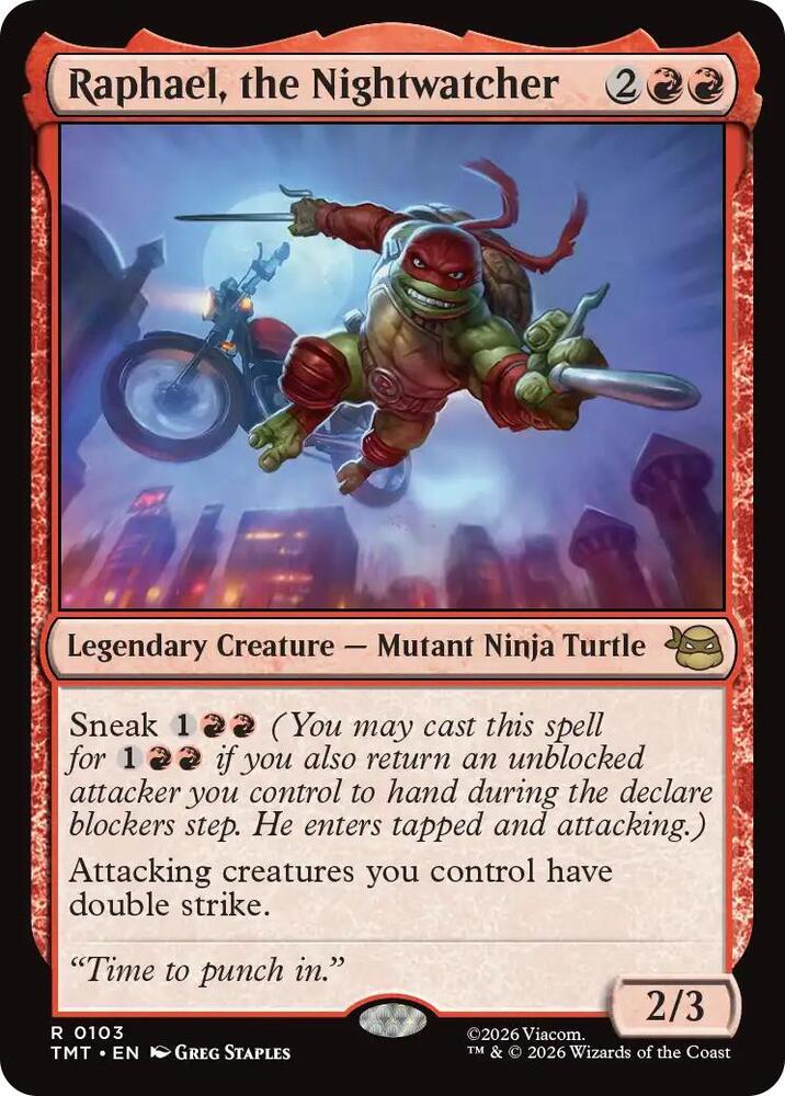Raphael, the Nightwatcher — Teenage Mutant Ninja Turtles