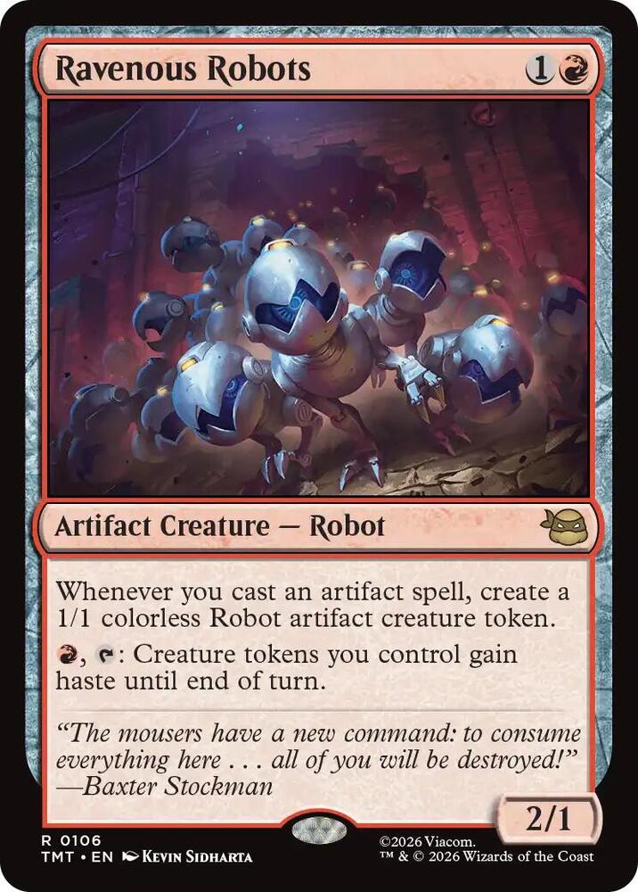 Ravenous Robots — Teenage Mutant Ninja Turtles