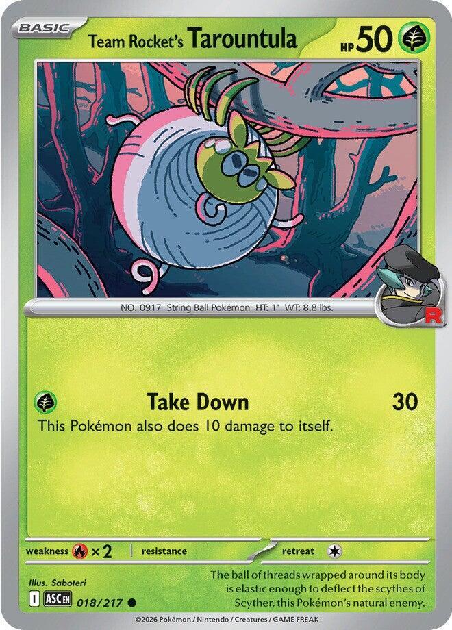 Team Rocket's Tarountula — ME: Ascended Heroes