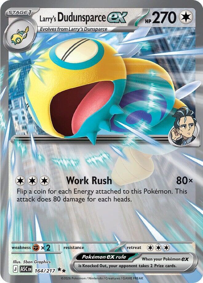 Larry's Dudunsparce ex — ME: Ascended Heroes