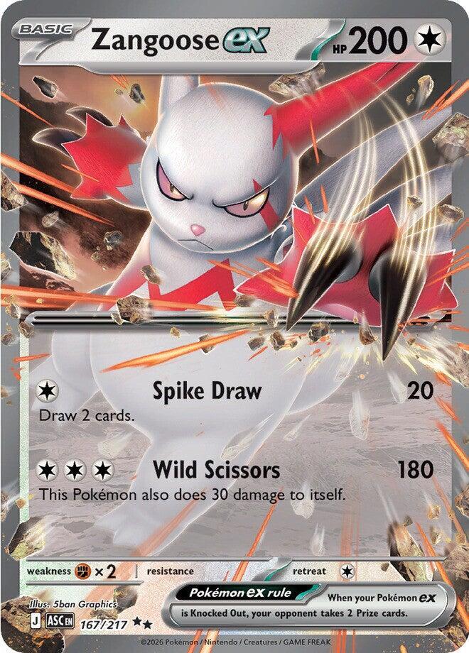 Zangoose ex — ME: Ascended Heroes