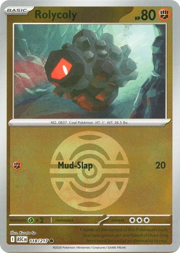 Rolycoly (Dusk Ball) — ME: Ascended Heroes