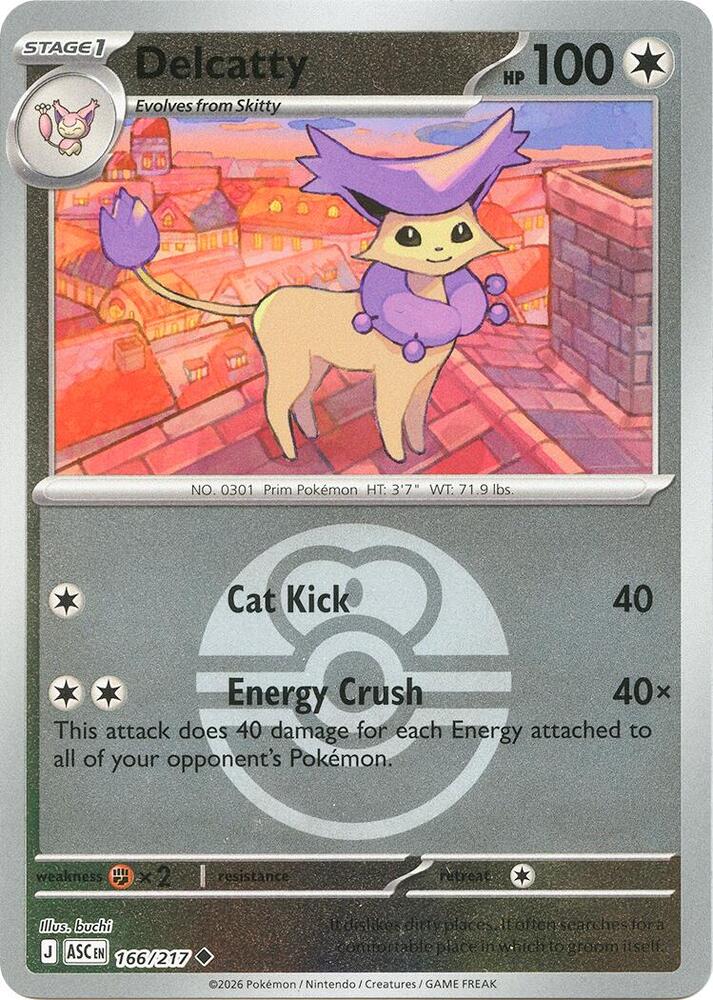 Delcatty (Love Ball) — ME: Ascended Heroes