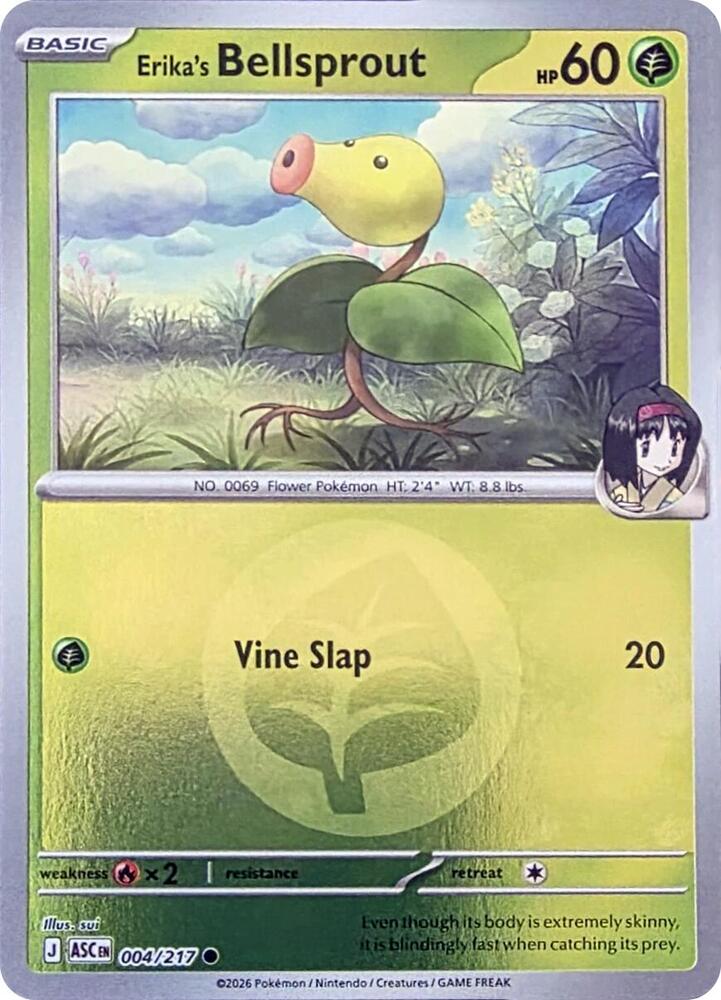 Erika's Bellsprout (Energy Symbol Pattern) — ME: Ascended Heroes