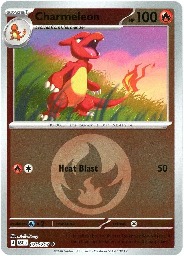Charmeleon (Energy Symbol Pattern) — ME: Ascended Heroes