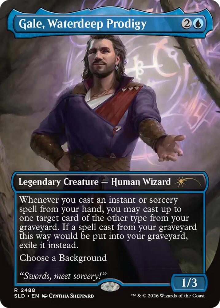 Gale, Waterdeep Prodigy — Secret Lair Drop Series